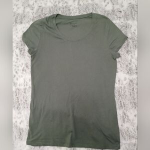 No Boundaries Olive Short Sleeve Tee